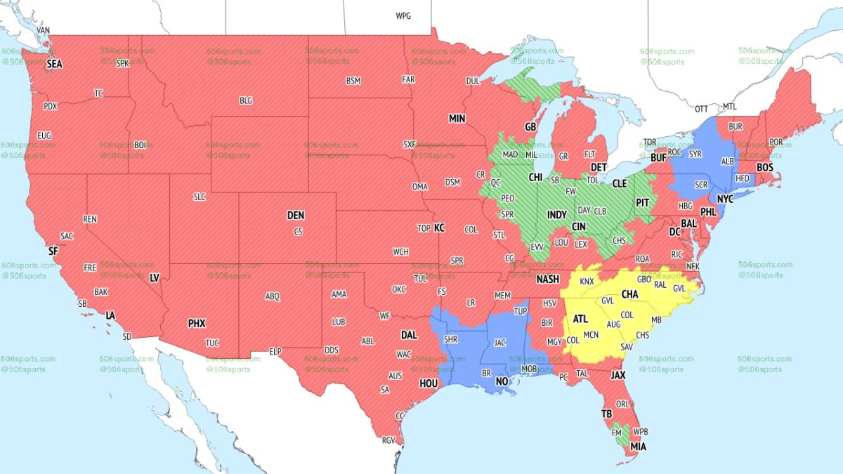 Giants-Saints projected in Blue